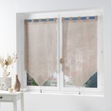 Douceur d intérieur Bež prosojne zavese v kompletu 2 ks 60x160 cm Salina – Cene