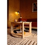 Karup Okrogla klubska mizica iz masivnega bora v svetli naravni barvi ø 70 cm Tuck – | Shoptok.si