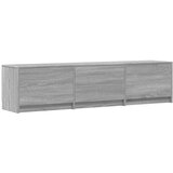 TV omarica z LED Siva Sonoma 165 x 34 x 40 cm Konstruiran les, (5000137202) | Shoptok.si