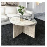 Hanah home sto za dnevnu sobu dolunay grey travertine | ePonuda.com