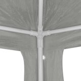 Šator za zabave Svijetlo siva 300 x 300 x 255 cm PE i čelik | shoptok.hr