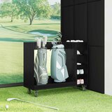 Golf ormar s kotačem Jednobojno Crni hrast 120 x 45 x 98 cm | shoptok.hr