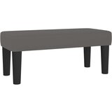  Krevet s oprugama i madracem sivi 80 x 200 cm od umjetne kože | shoptok.hr