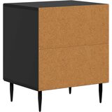  Noćni ormar Crna 43 x 34,5 x 50 cm Konstruirano drvo | shoptok.hr