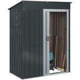  Vrtne šupe Antracit 137 x 81 x 180 cm Metal | Eponuda.com