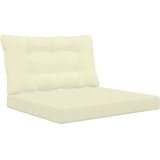  Zunanja blazina za kavč 2 pcs krema Poliester, (5000202402) | Shoptok.si