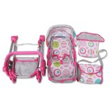 Cangaroo kolica za lutke pink rose | ePonuda.com