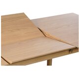 Unique Furniture Proširiv blagovaonski stol s pločom stola u dekoru hrasta u prirodnoj boji 95x200 cm Bari – | shoptok.hr