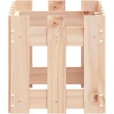 Vrtna sadilica s izgledom ograde 60x30x30 cm masivna borovina | shoptok.hr