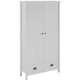  Garderobna omara z 2 vrati Hill bela 89x50x170 cm borovina, (20706024) | Shoptok.si