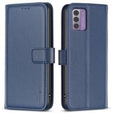 INORCO Ovitek za telefon za Nokio G42 Wallet Stand TPU+PU usnjena torbica za telefon, (22032970) Cene