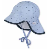 Sterntaler cap with visor and neck protection