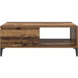  S policom s pohranom s vratima Staro drvo 90 x 60 x 35 cm Konstruirano drvo | shoptok.hr