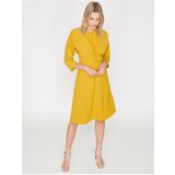 Koton Dress - Yellow - Wrapover Cene
