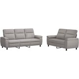  Set sofe 2 pcs Oblačnosiva Tkanina | shoptok.hr
