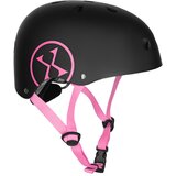 Nils Extreme kaciga crno-roza veličina XS 48–52 cm | shoptok.hr