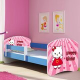 ACMA 2 krevet za bebe Sweet Kitty Blue, 140x70 | ePonuda.com