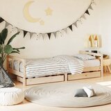 Maison Chic Otroška postelja - Otroški ležaj - Otroški posteljni okvir s predali 90x200 cm trdna borovina, (21698393) | Shoptok.si