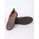 Shelvt Beige openwork loafers for men | Eponuda.ba