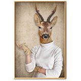  Plakat - Lady of the House 21x30 Zlatni okvir | shoptok.hr