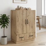  Kreveta Hrast artisan 66 x 34,5 x 92 cm Konstruirano drvo | shoptok.hr