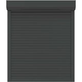 vidaXL Rolete iz aluminija 100x130 cm antracitne | Shoptok.si