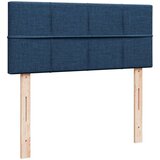 vidaXL Krevet s oprugama i madracem plavi 120 x 190 cm od tkanine | shoptok.hr