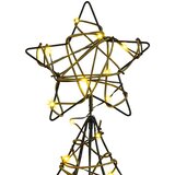  Božićno drvce s 120 LED svjetlima Topla bijela 150 cm Ratan | Eponuda.com