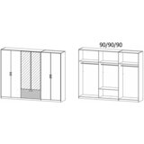 Boxxx OMARA ZA OBLAČILA, bela | Shoptok.si
