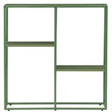 Venture Home polica za knjige Staal 80 × 26 × 80 cm, zelena | shoptok.hr