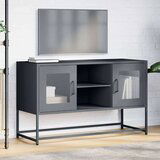 vidaXL TV omarica antracitna 100,5x39x60,5 cm jeklo | Shoptok.si