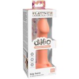 DILLIO Big Hero - silikonski dildo (17cm) - narančasti | shoptok.hr