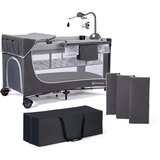 Kinderkraft prenosna posteljica leody™ z dodatki grey | Shoptok.si