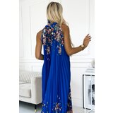 numoco basic Pleated satin maxi dress Numoco | ePonuda.com