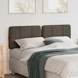 vidaXL tapecirani uzglavlje smeđa i taupe 160 cm čvrsto borovo drvo | shoptok.hr