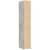  Visoka komoda boja betona 30x42,5x185 cm od konstruiranog drva | shoptok.hr