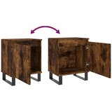  Noćni ormarići 2 kom boja dimljenog hrasta 40x30x50 cm drveni | shoptok.hr