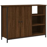 Maison Chic Komoda - Predalnik rjavi hrast 100x33x75 cm inženirski les, (21718406) Cene