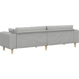 SOFA Oblačnosiva 250 x 77 x 76 cm tkanina | shoptok.hr