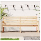  Vrtna klupa 203 5x48x91 5 cm od masivne borovine | shoptok.hr