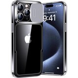 NIKCORP Ovitek za iPhone 15 Pro, Humixx, prozoren, brez rumenenja, magnetna zaščita kamere, ultra odporen zaščitni etui, (5000139091) | Shoptok.si