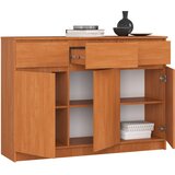 AKORD Komoda, 3 Vrata In 3 Predali, Jelša, (5000332164) | Shoptok.si