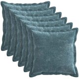  Presvlaka za jastuk 6 kom. HOUTEN Plava 50 x 50 cm | shoptok.hr