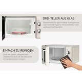 Silva MW-R 25.3 Retro Mikrovalovna 20 pecica litrov, bež | Shoptok.si