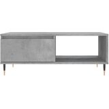  Stolić za kavu boja betona 90 x 60 x 35 cm konstruirano drvo | shoptok.hr