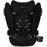 Cybex Silver® otroški avtosedež solution™ b4 i-fix 2/3 (100-150 cm) volcano black | Shoptok.si