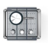 Joseph Joseph Siv plastičen nastavljiv odcejalnik za pomivalno korito 43x13 cm Platform – | Shoptok.si