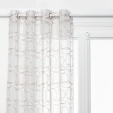 Atmosphera zavjesa Hania 140x240 cm poliester bijela/bež | shoptok.hr