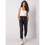 RELEVANCE Sweatpants-RV-DR-6468.19P-black Cene