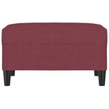  Tabure crvena boja vina 70 x 55 x 41 cm od tkanine | shoptok.hr